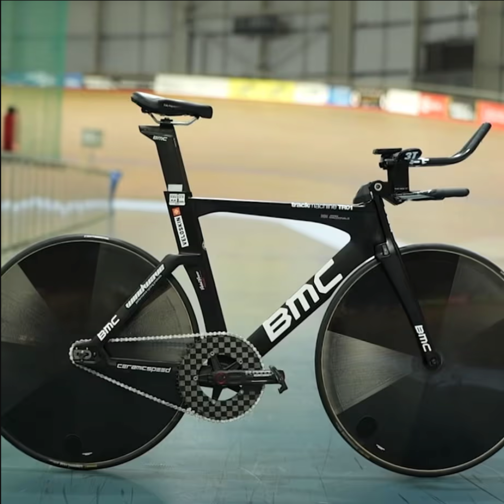 Track shop bike saddle