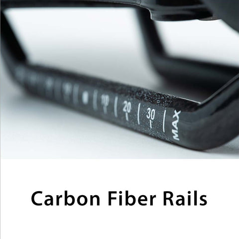 BiSaddle Flex Frame with Carbon Fiber Oval Rails