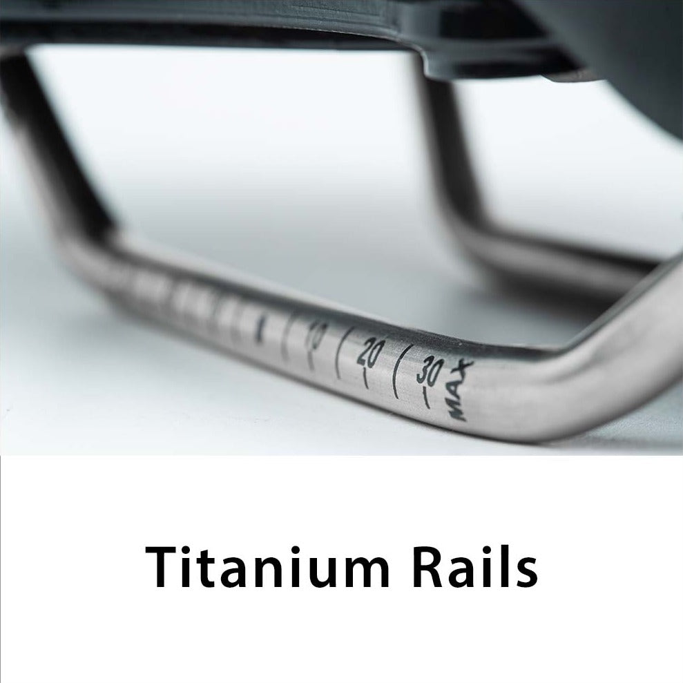 BiSaddle Flex Frame with Titanium Rails