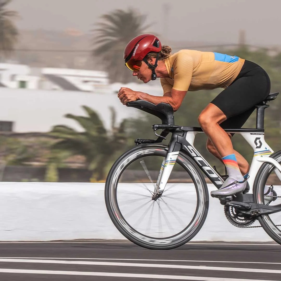 Chronos 4E Aero Triathlon Cycling Shoe Pearl 37