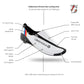 Chronos Aero Triathlon Long Distance Cycling shoe | Bianco