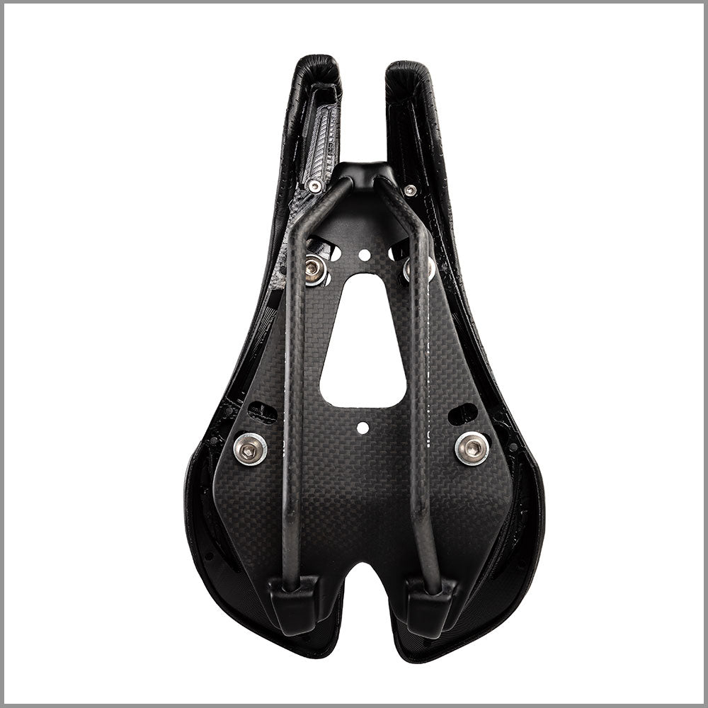 EXT Stealth Time Trial Bisaddle Adjustable Shape Bike Saddle